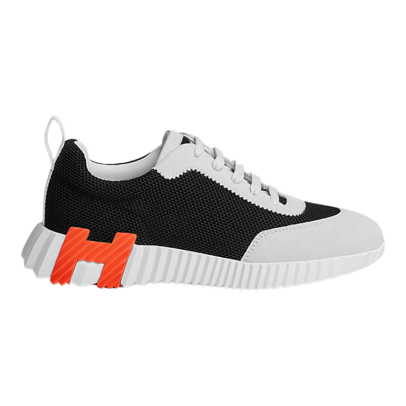 1_7aadc39b-04f5-4575-8324-4e33838667ff.png Hermès Bouncing sneaker 'Noir / Blanc' - Image 1