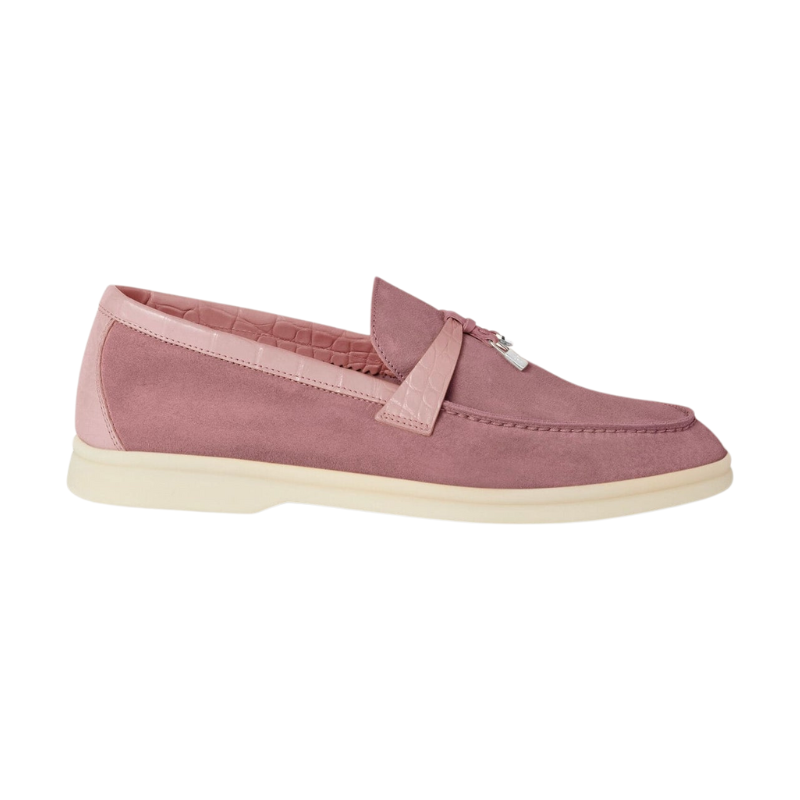 1_a91e9d47-24f8-4e1e-a314-ec2b5d9f531c.png Loro Piana Summer Charms Walk Loafer 'Noisette Rose' Limited edition - Image 1