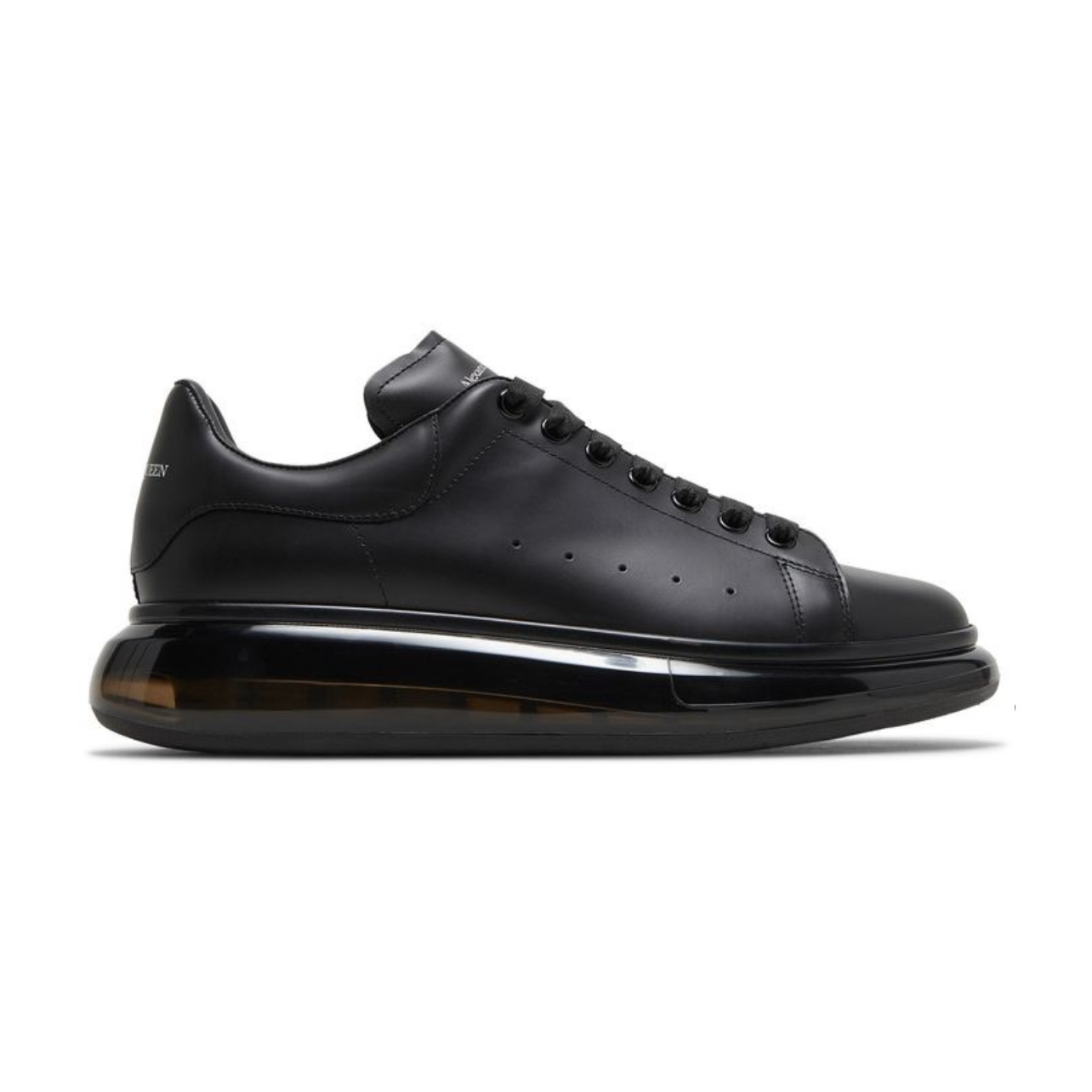 AlexanderMcQueenOversizedSneaker_ClearSole-1.png Alexander McQueen Oversized Sneaker 'Clear Sole - Black' - Image 1