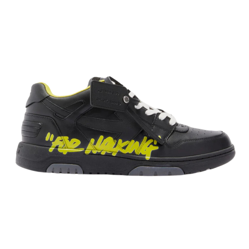Blac1234_-37.png OFF-WHITE Out Of Office “ooo” Low Tops For Walking Black Yellow - Image 1