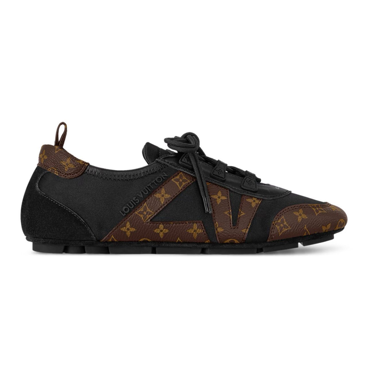 LouisVuittonLVSneakerinaBlack_2.jpg Louis Vuitton LV Sneakerina Black - Image 1
