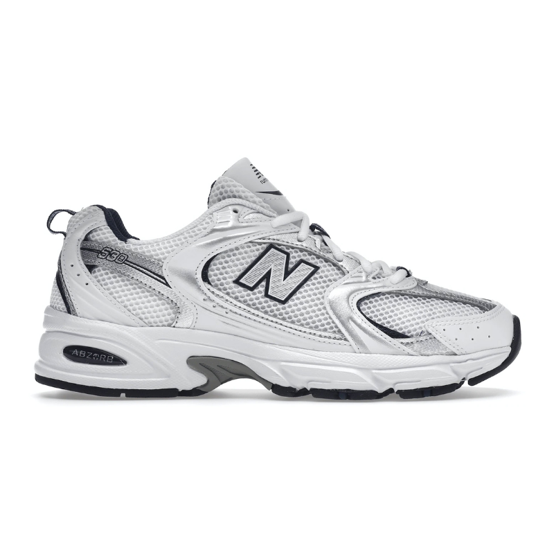 Untitled-design-2025-02-11T224321.276.png New Balance 530 – White Silver Navy - Image 1