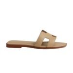 Hermes Oran Sandal Beige/Lin